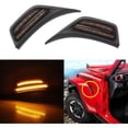thumbnail image 2 of Race Sport RSJLFDL Fender Maker LED Light w Amber LED For Jeep Wrangler JL, 2 of 2
