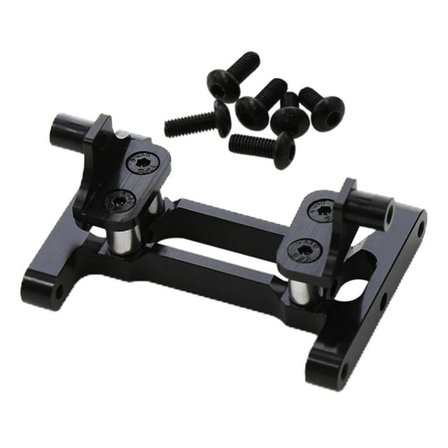 Chasis trasero Baoblaze para coche RC 1/14 aleación de aluminio 59x43 mm