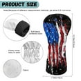 thumbnail image 6 of Yuyamidu American Flag Golf Club Head Cover Waterproof Golf Head Cover Patriotic Driver Headcover Fairway Wood Headcover Hybrid Club Head Cover with Soft Lining, 6 of 7