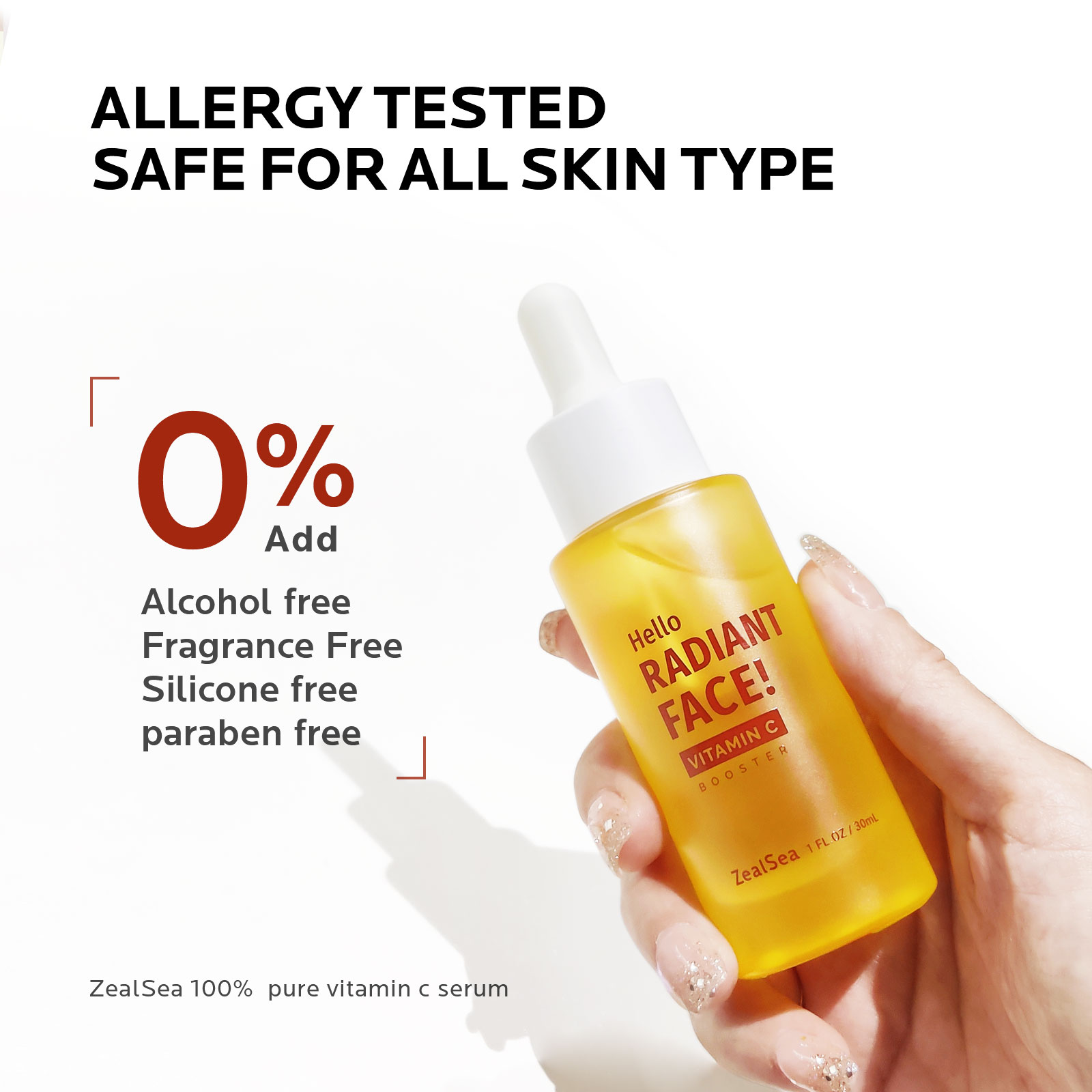 15% Vitamin C & Glow Serum – Aufhellendes Gesichtsserum, 30 Ml, Gegen Dunkle Flecken