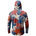 thumbnail image 5 of Rash Guard for Men Upf 50+ Long Sleeve Uv Protection Shirts Outdoor Hiking Swimming Fishing, 5 of 6