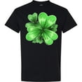 thumbnail image 3 of Inktastic Painted Clover Patch Shamrocks for St. Patricks Day T-Shirt, 3 of 5