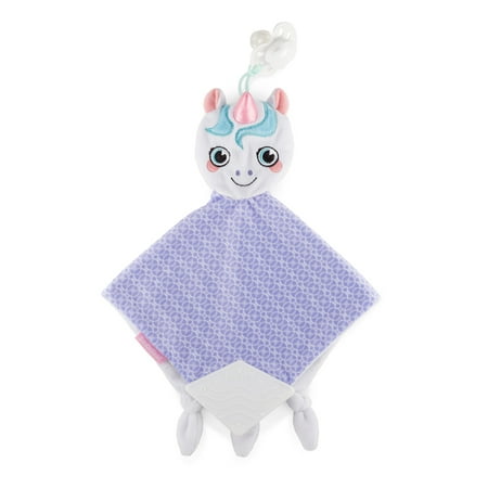 UPC: 0811470030776 | BooginHead Universal Teether Blanket Pacifier Holder  Infant & Toddler Boys & Girls  Unicorn