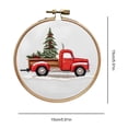 thumbnail image 4 of Kit Costura Hecho A Mano para Manualidades Bordado Navideño (camión), 4 of 9
