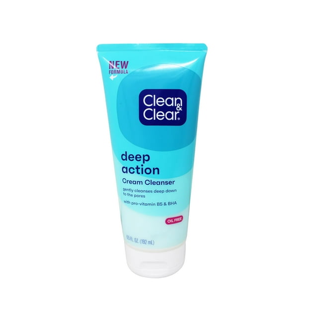 Clean & Clear Limpiador Crema Acción Profunda 192 ml
