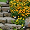 thumbnail image 4 of Pure Garden Weather Resistant Solar Rock Lights Outdoor Spot Lights 4-Pack, 4 of 7