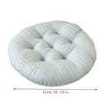 thumbnail image 3 of Chair Seat Cushion 15.75In Soft Household Sofa Cushion Pressure Relief Hip Support Reduce Strain Long Sitting Non Slip Portable for Dining Chair Bedroom Sofa Home Office Study Car Seat Daily Use, 3 of 6