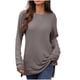 thumbnail image 2 of Ailaofu Long Sleeve Shirts for Women Fall Tunic Tops 2025 Ladies Tops and Blouses Casual Outfits, 2 of 6