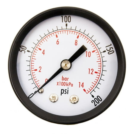 - DuraChoice Air pressure gauge for air compressor water oil gas 2