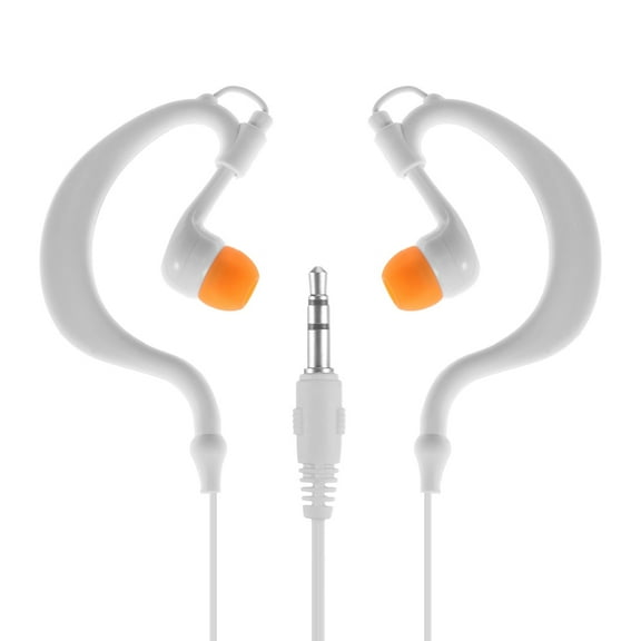 IPX8 Waterproof MP3 Headphone Ear-clip Type 3.5mm Swimming Diving Earphone