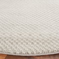 thumbnail image 3 of SAFAVIEH Continental Ermintrude Distressed Area Rug, Ivory/Beige, 6'7" x 6'7" Round, 3 of 10