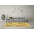 thumbnail image 3 of Ahgly Company Indoor Square Abstract Brown Modern Area Rugs, 8' Square, 3 of 4