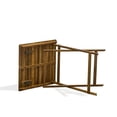 thumbnail image 3 of Pemberly Row Table d'Extérieur Carrée en Bois d'Acacia, Fini à l'Huile Naturelle, 3 of 6