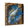 thumbnail image 2 of Walleye in Moonlight - Canvas, 2 of 10