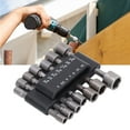 thumbnail image 1 of Adaptador De Zócalo De Vástago Hexagonal, Juego De Taladro Para Atornillar Tuercas Eléctricas Acero Para Herramientas Resistente A La Corrosión 40CR Enfriamiento A Alta, 1 of 7