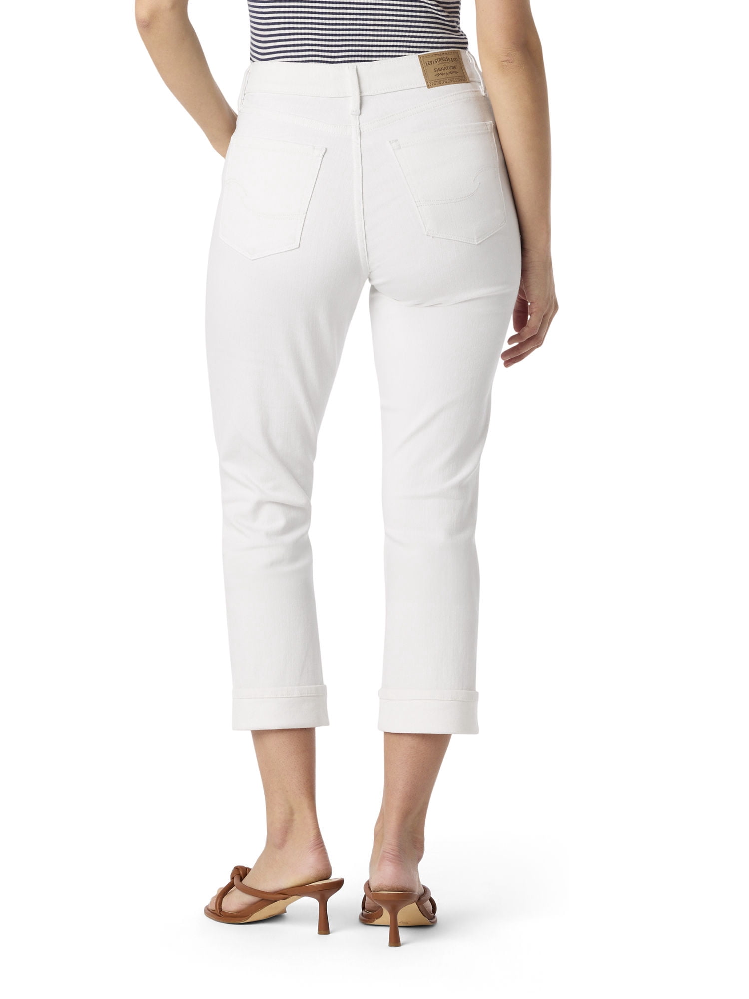 Levi Strauss Signature Women's Mid Rise Capri