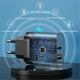 thumbnail image 4 of Cargador rápido USB C de 12 W con puerto PD + cargador rápido de pared con soporte, 4 of 8