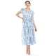 thumbnail image 5 of Vestido midi con estampado floral Roman Fashion /Juvenil, 3833 (Azul marino) azul CH, 5 of 5