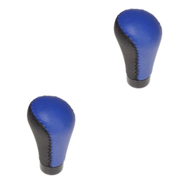 Scienceny Manual Car Truck Gear Stick Shift and Blue Handle Shifter Black Knob Lever Tipo 1 2piezas