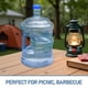 thumbnail image 3 of Cubo de camping PC Clearwater de 15 litros, sencillo y duradero, para exteriores (azul cielo), 3 of 7