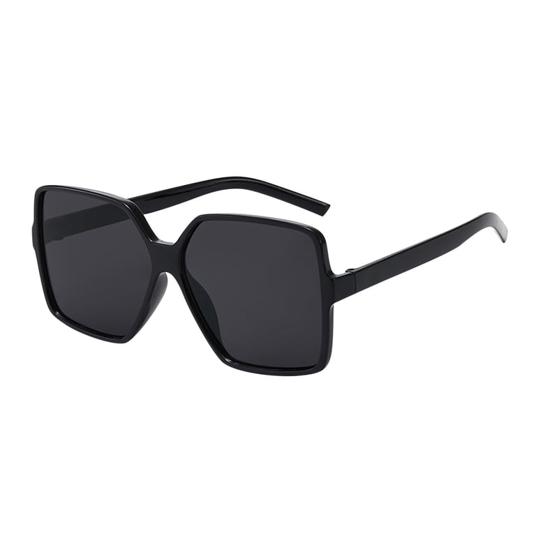 Oversized Square Sunglasses with UV Protection, Unisex Fashion Shades Amazon.com: MORESHINE Trendy Big Square Polarized Sunglasses  main image 4