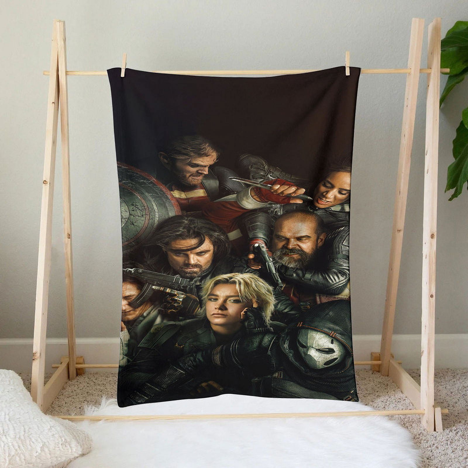Thunderbolts Throw Blanket Gifts for Fans Lover Girls Boys Women Present Hoodie Him Bed 30"x40"