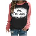 thumbnail image 2 of 2023 Chandail en Molleton de Mode pour Femmes 50 % de Rabais Liquidation T-shirt Imprimé Manches Longues Blouse Col Rond Hauts Décontractés Chandail en Molleton, 2 of 5