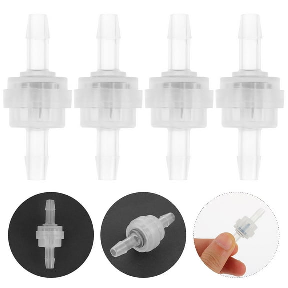 Raindrops 4pcs One Way Check Valve Plastic Air Control Non Return Valve for Plumbing