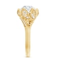 thumbnail image 4 of Rosec Jewels Lab Created Diamond Engagement Ring for Women - Nature Inspired Ring - 2 Carat, 14K Yellow Gold, US 3.00, 4 of 9