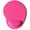 Pink, variant on Solid Color Mouse Pad Ergonomic Mouse Pad with Wrist Support Non-Slip Gel Bottom Hand Rest Mice Pad for Home Office Gaming Working