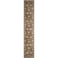 thumbnail image 3 of SAFAVIEH Vintage Persian Maggie Distressed Polyester Area Rug, Brown/Multi, 8' x 10', 3 of 7