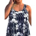 thumbnail image 3 of MYLookk Womens Plus Size Casual Sleeveless Flowy Swing Tank Tops, 3 of 4