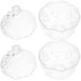 thumbnail image 1 of AMERTEER 2pcs Glass Candy Jars Candy Storage Cases Candy Jars with Lid Snack Containers, 1 of 6
