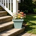 thumbnail image 5 of Gifts TTJ Square Thickened Root-Control Plastic Flower Pot Imitation Ceramic Thick Gardening Planter Durable Square Plant Container For Indoor Outdoor Patio Succulents, 5 of 6