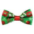 thumbnail image 4 of Christmas Suspenders and Bow Tie Set - Green with Candy Cane, Snowflake, Ornament Prints - Festive Holiday Costume Accessory for Men Boys, 4 of 4