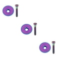 thumbnail image 1 of Soidarity RISK Titanium Bike Handle Cover Kit Screw Cover - Headset Type1 NO1, 1 of 6