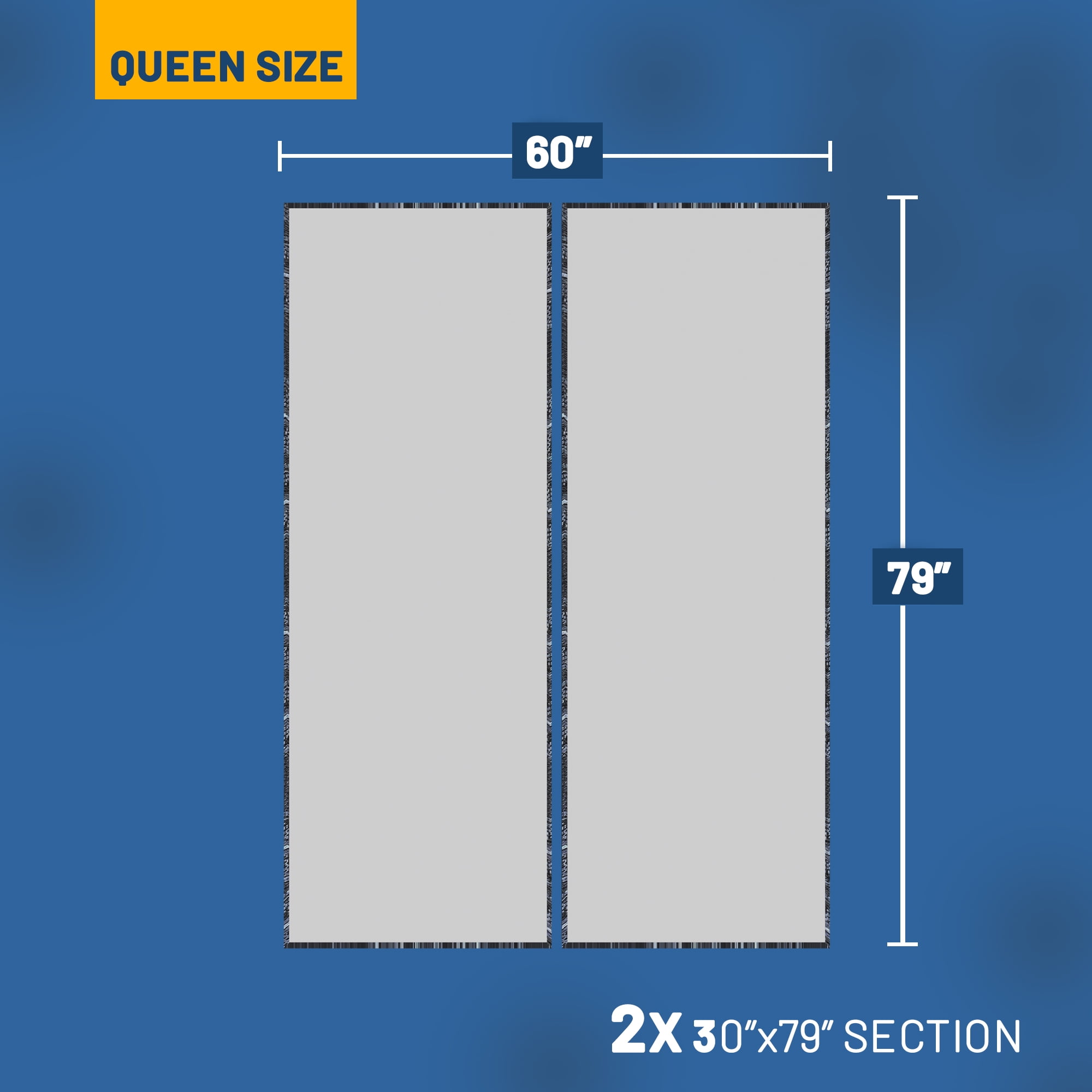 Continental Sleep, 8" Wood Box Spring/Foundation with Legs for Mattress Support, Heavy-Duty Structure, Fully Assembled, No Need for Bed Frame, Queen, Black