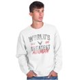 thumbnail image 5 of US Air Force World's Greatest Airman Men's Crewneck Sweatshirt Brisco Brands M, 5 of 6