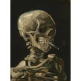 thumbnail image 2 of Art.com Skull of a Skeleton with Burning Cigarette Painting by Vincent Van Gogh, 1886 Art Print by Stocktrek Images, 18" x 24", 2 of 4