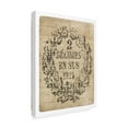 thumbnail image 2 of Trademark Fine Art 'Letter Crest II Vintage v2' Canvas Art by Wild Apple Portfolio, 2 of 3