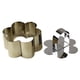 thumbnail image 5 of Yuarrent Anillo de espuma circular de acero inoxidable retráctil, juego de herramientas para hornear pasteles, forma de tamaño ajustable, Type1 NO1, 5 of 6