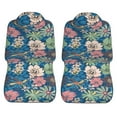 thumbnail image 5 of Fotbe Colorful Flowers Pattern Automotive Seat Covers for Cars Trucks and SUVs – Car Seat Covers for Front Seats,Protective Seat Covers,Vehicle Seat Covers, Set of 2, 5 of 9