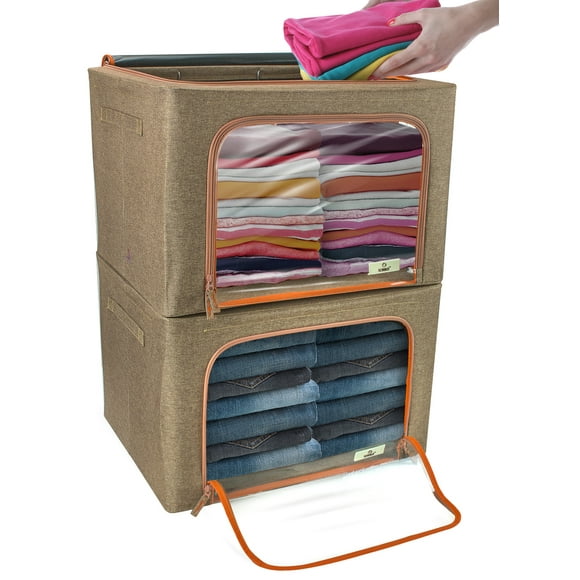 Stacking Bins Open Front