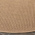 thumbnail image 5 of SAFAVIEH Atrium Sisal Langston Solid Indoor/Outdoor Area Rug, Beige, 6'7" x 6'7" Round, 5 of 16