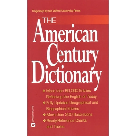 Pre-Owned The American Century Dictionary (Mass Market Paperback) 0446601217 9780446601214