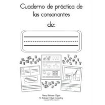 Cuaderno de práctica de las consonantes (Paperback)