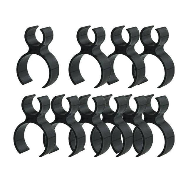 10 piezas de soportes para botellas de champán y bengalas, clips extensores para botellas, botellas resistentes mantenga 1