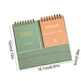 thumbnail image 3 of 2026 Desk Calendar Standing Flip 6.57" x 4.72" Academic Year Monthly Calendars With Gold Coil Easy To Read, 3 of 6