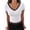 BD34_Blue, variant on Womens Summer Tops Short Sleeve Basic Casual Deep V Neck T-Shirts Trendy Ribbed Knit Tee Gray 2XL
