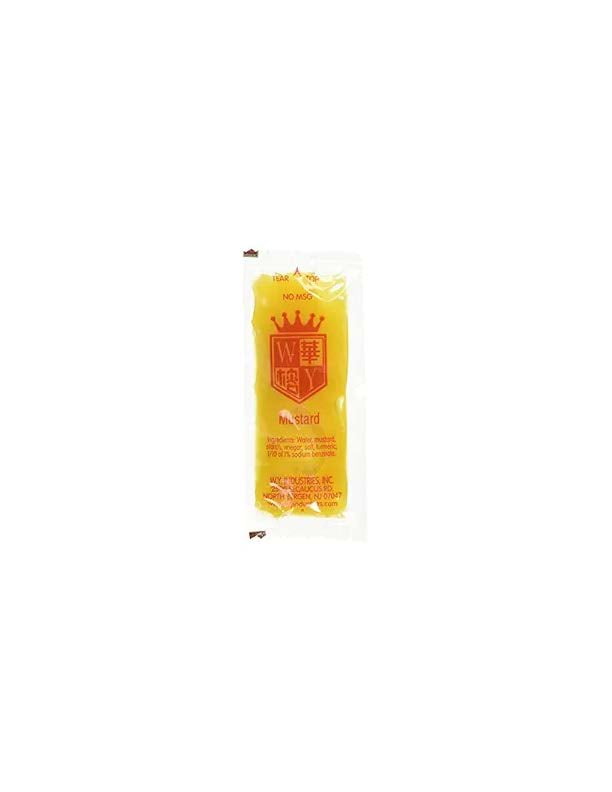 W.Y 50 Packages Chinese Mustard Packets